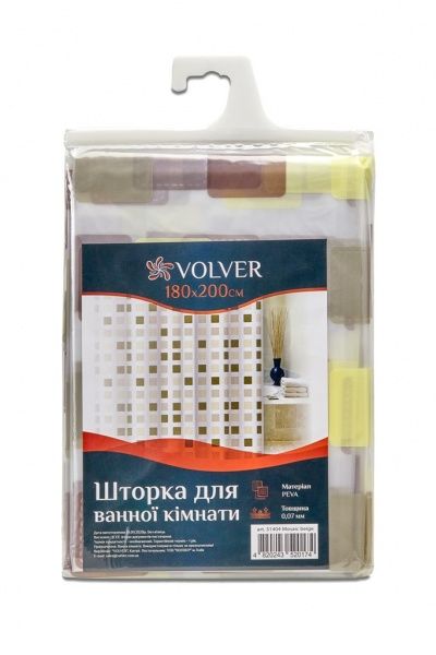 Штора для душа 51404 Mosaic beige (комплект)