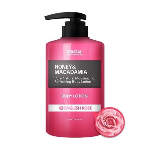 Лосьйон для тіла Kundal Honey & Macadamia Body Lotion English Rose Англійська троянда 500 мл