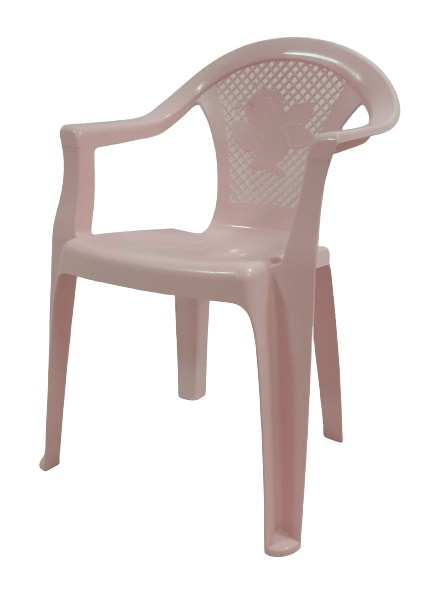 Кресло детское 350x370x540 мм розовый 