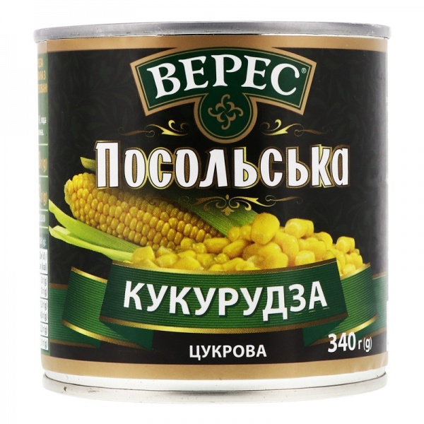 Кукурудза цукрова Верес Посольська 340 г