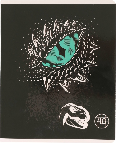 Тетрадь школьная Dino скоба 48 листов в клетку Мечты сбываются