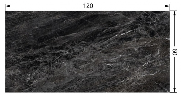 Плитка Cifre Маруба Блек пул 60x120 