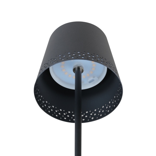 Настольная лампа декоративная Briloner Kiki 7438 1x2,6 Вт черный 