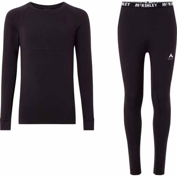 Комплект термобілизни McKinley SET Dustin/Dylan jrs 294551-057 164 чорний