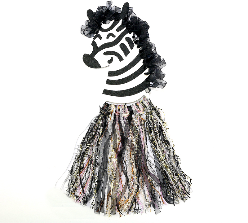 Набор для творчества Mebo Голова животного Зебра 628-02