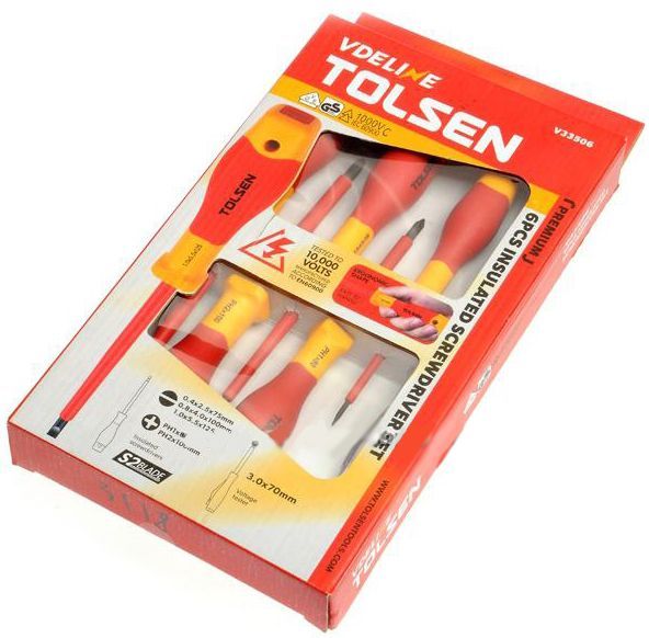 Набір викруток Tolsen діелектричних × V33506