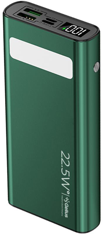 Повербанк Gelius Lightstone GP-PB300i 20000 mAh green (00000099033)