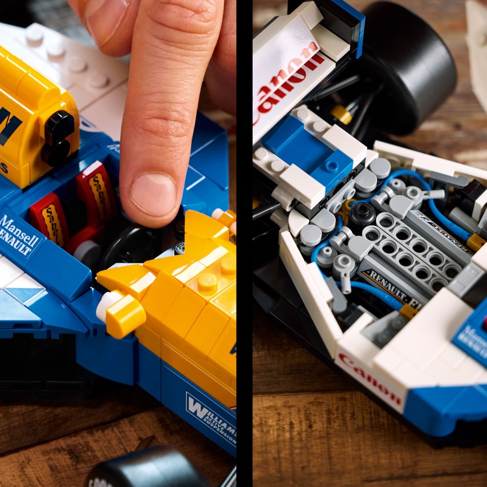 Конструктор LEGO Icons Williams Racing FW14B і Найджел Менселл 10353