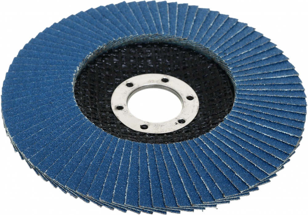 Круг пелюстковий LION торцевий по металу/нержавійці 125х22,23 мм 125 мм P120