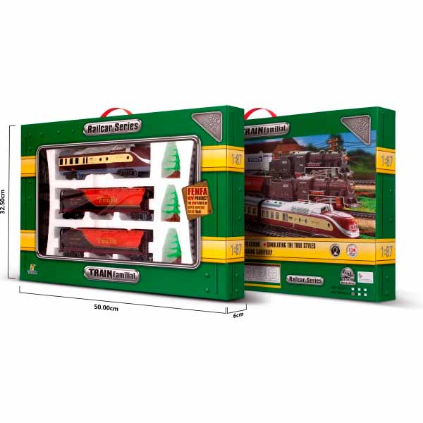 Игровой набор Fenfa железная дорога 1601B-4A