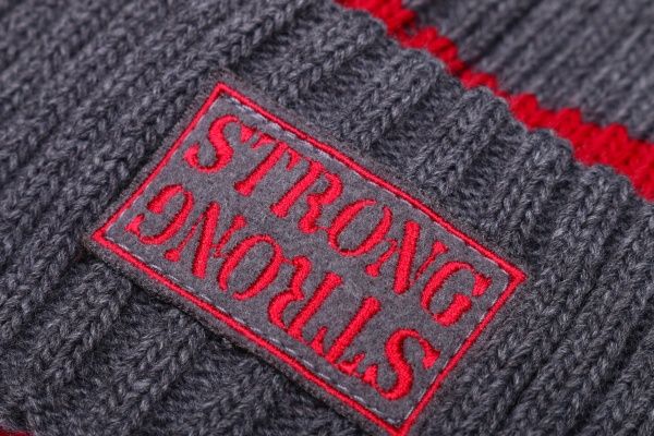 Шапочка детская унисекс Pompona р.54-56 темно-серый 20 Z P 108 