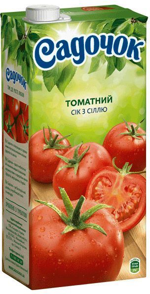 Сок Садочок томатный с солью 1,93л (4823063107556)(4823063107556) 