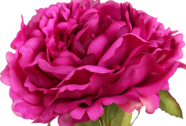 Цветок искусственный Пион лоянг 1 головка 80 см розовый
