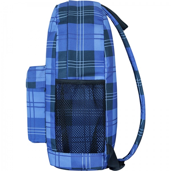 Рюкзак молодіжний Bagland Клітинка синій 17 л 533664 (суб.1357)