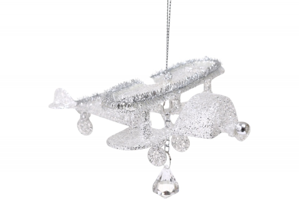 Подвеска пластиковая планер с присыпкой 11 см в ассортименте F22590313+315