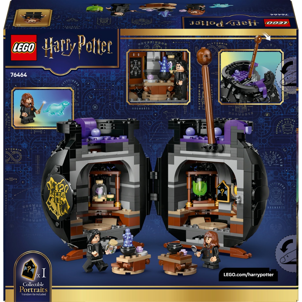 Конструктор LEGO Harry Potter Котел: Тайный класс зельеварения 76464