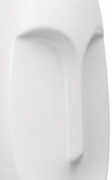 Ваза керамическая белая Face 11х10,5х30 см