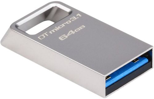 Флеш-пам'ять USB Kingston DataTraveler Micro 3.1 64 ГБ USB 3.0 (DTMC3/64GB)  