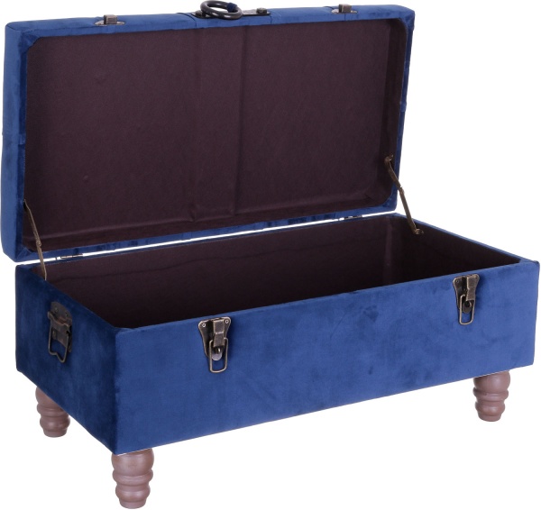 Скриня-пуф Shic S синій 71,5х37х36,5 см 