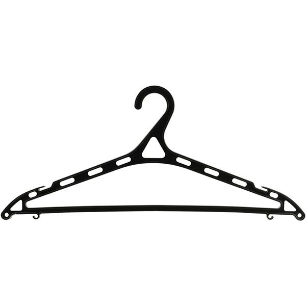 Набор вешалок Классик черные 5 шт