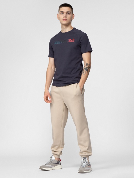 Футболка 4F 4FSS22TTSHM242-50S р.S фиолетовый