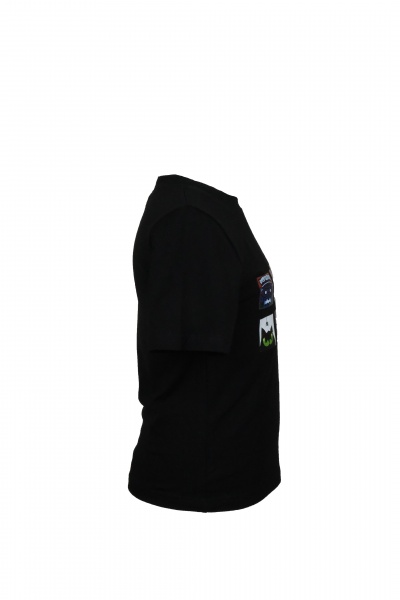 Футболка для дівчаток/для хлопчиків WP Merchandise Halloween Монстро-кубики р.116–122 чорний 22122 