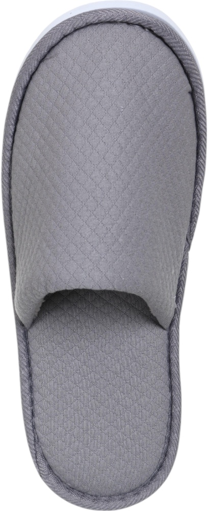 Тапочки гостиничные мужские вискоза/полиэстер р.43/44 серый