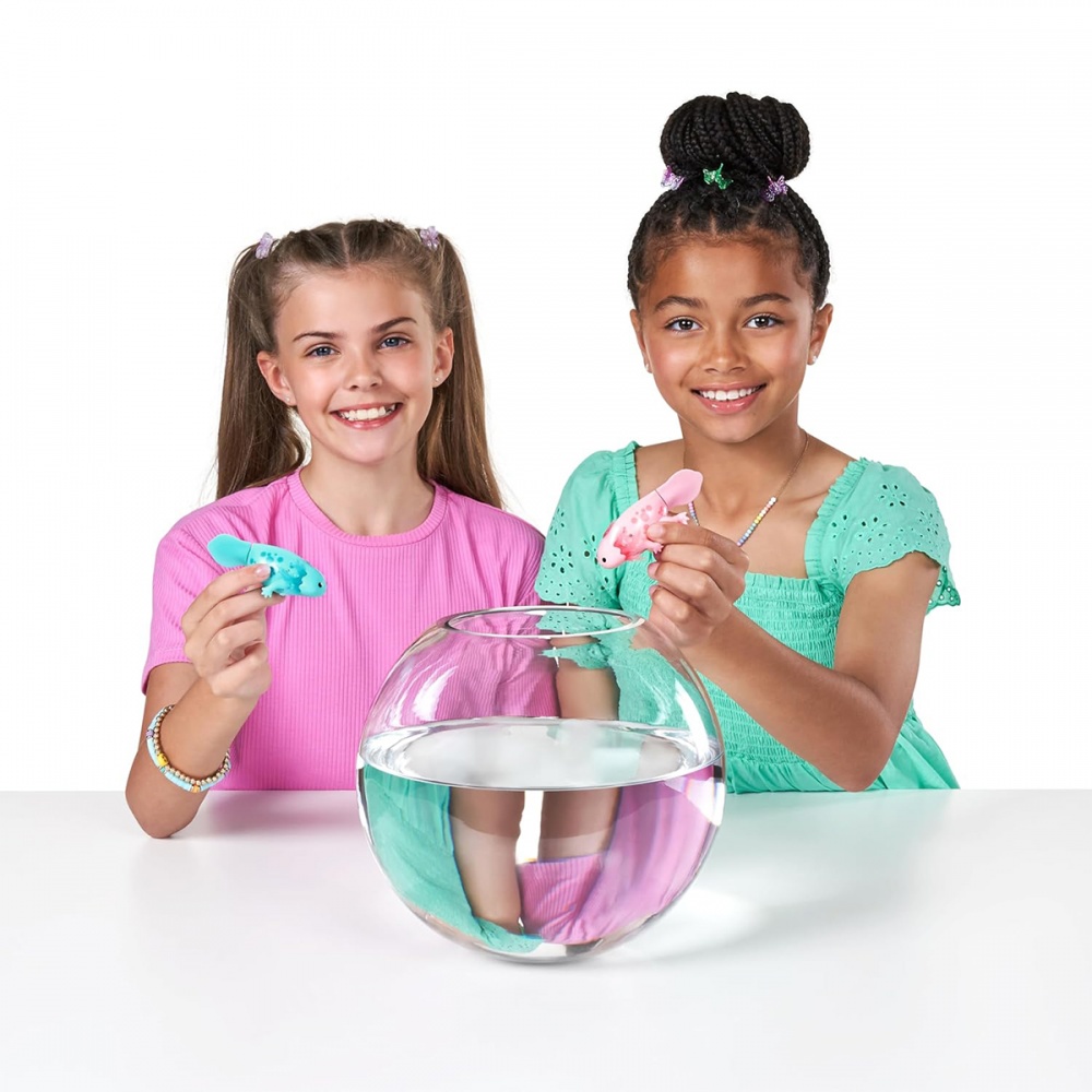 Іграшка інтерактивна Pets & Robo Alive Аксолотль (рожевий) 9556A