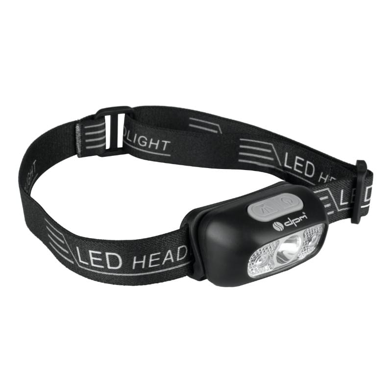 Фонарь налобный DPM LED SP0304 250 Lm черный