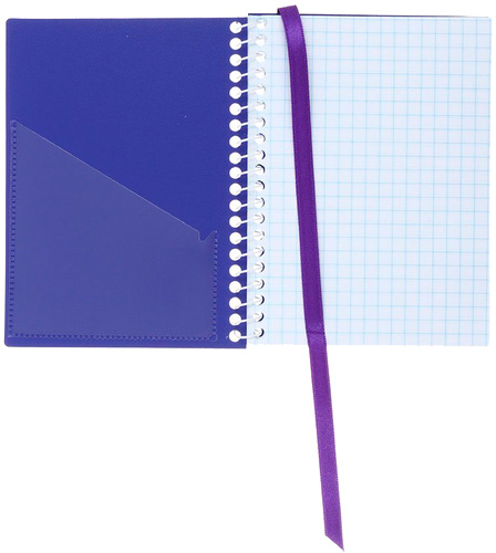 Блокнот А6 спираль 60 листов ячейка E20249 Economix