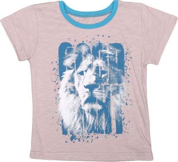 Пижама для мальчиков Фламинго р.98 бежевый/бирюзовый 000-010 