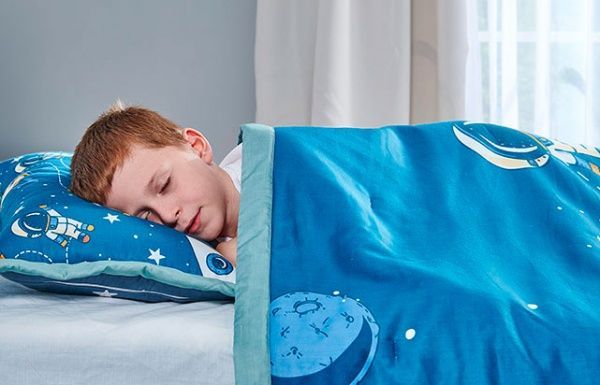 Подушка Dormeo Лан Космос синий с рисунком 40х60 см 110049120 