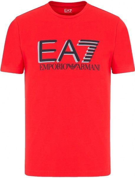 Футболка EA7 T-short 3HPT62-PJ03Z-1451 S червоний