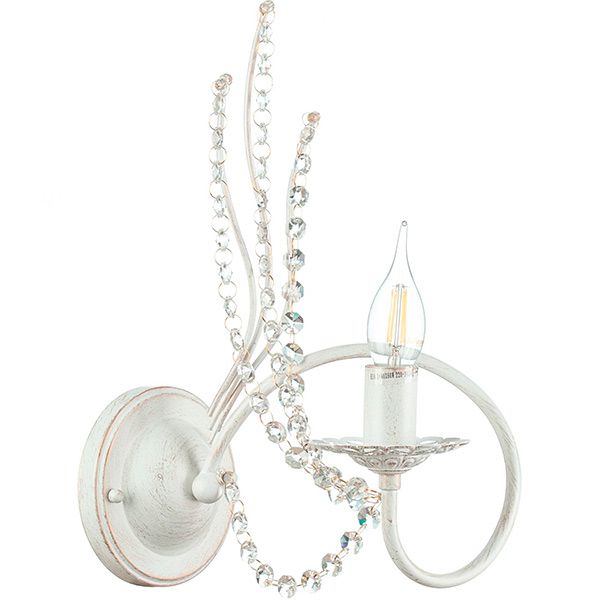 Бра Victoria Lighting 1x40 Вт E14 античний білий Arfa/AP1 