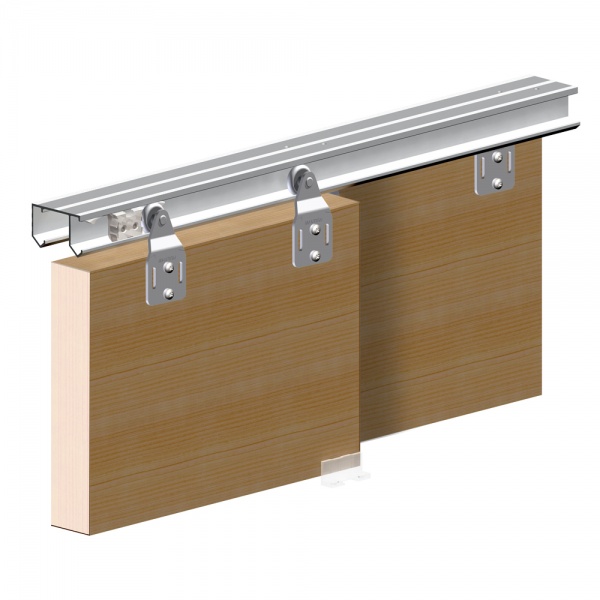 Направляючий елемент Valcomp Herkules провідник універсальний для розсувних дверей