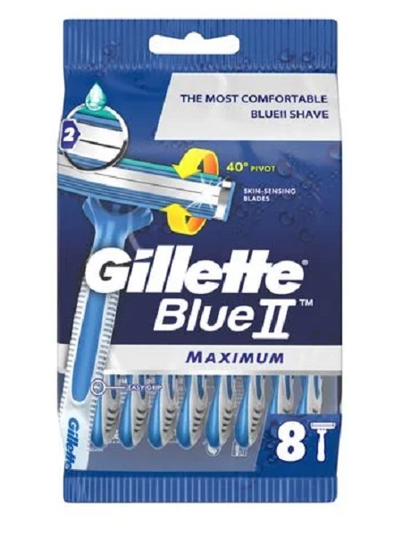 Станки одноразовые Gillette Blue 2 Max 8 шт.