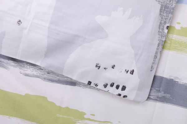 Комплект постельного белья NANTONG розовый с рисунком