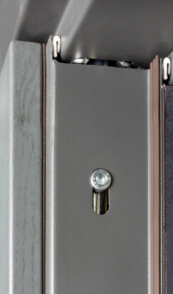 Двері вхідні Булат Термо House - 703 антрацит 2050x950 мм праві