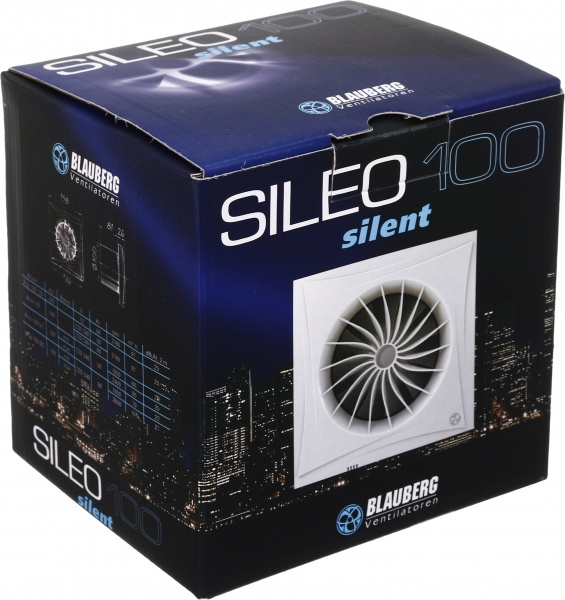 Витяжний вентилятор Blauberg Sileo 100 Cosmos Black