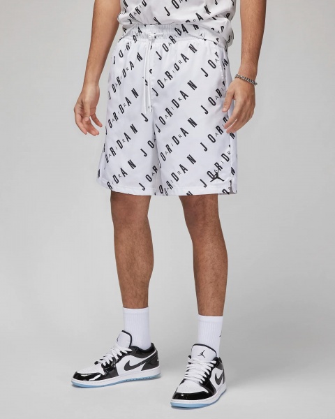 Шорти Jordan M J ESS POOLSIDE AOP SHORT DX9673-100 р. L білий
