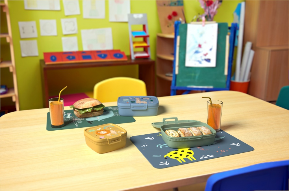 Контейнер пищевой Keter 257378 Snap Box 1,8 л Дикие звери 70x220x170 мм