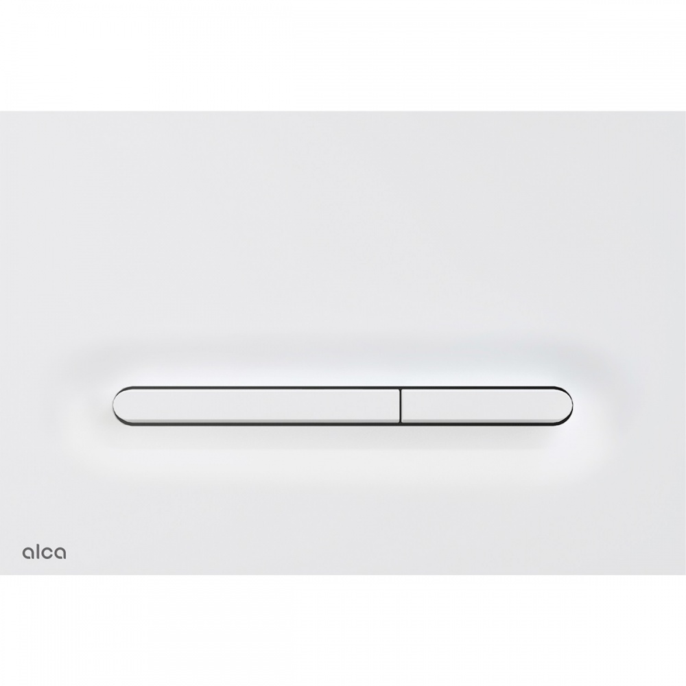 Кнопка керування Alca Plast для прихованих систем інсталяції, білий-мат