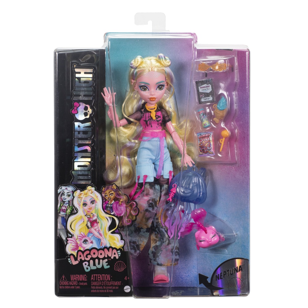 Кукла Monster High Лагуна Монстро-классика новое поколение HXH75
