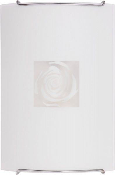 Світильник настінний Nowodvorski ROSE 1 1x60 Вт E14 білий матовий 