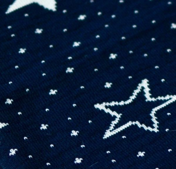 Плед Аrt Knit Прованс Stars 80x100 см синий 