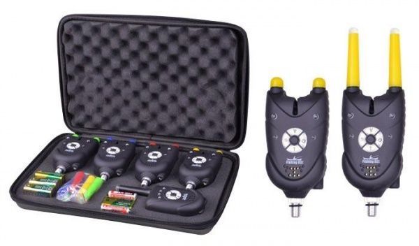 Сигналізатор клювання Fishing ROI Набор 4+1 JHA-511-4