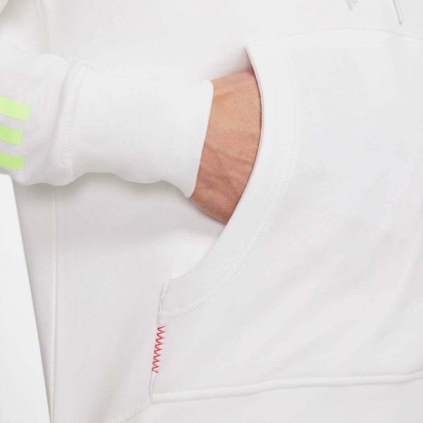 Джемпер Nike M NSW PO FT HOODIE WTOUR DA0931-100 р. 2XL белый