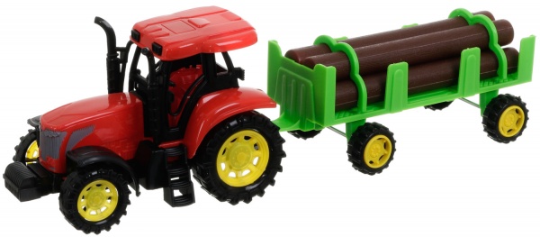 Ігровий набір Shantou х3 шт. фермерські трактори з причепами JY238848
