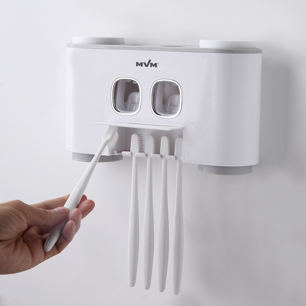 Диспенсер MVM ВР-25 белый/серый