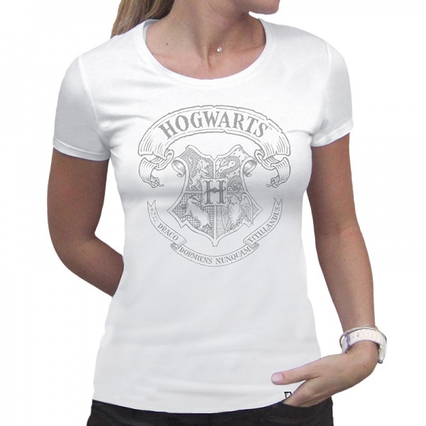 Футболка для девочек Harry Potter Poudlard р.170-176 белый ABYTEX368M 